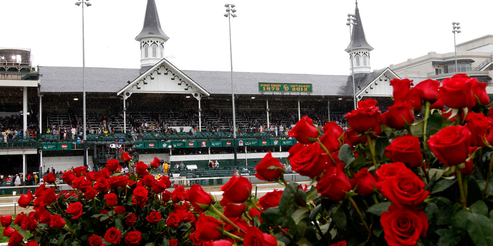 red roses  at the Kentucky  Derby  Aribaflor